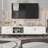 White TV Stand 75”