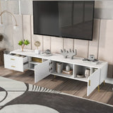White TV Stand 75”