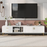 White TV Stand 75”